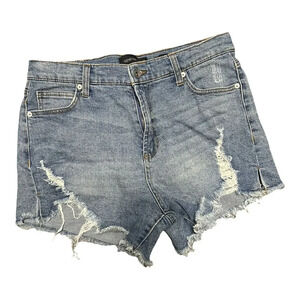 Kendall & Kylie The Idol Shorts Distressed Mini Shorts Size 9/29